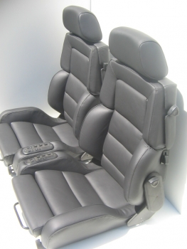 RECARO C CLASSIC LEDER NEU BEZOGEN PAAR