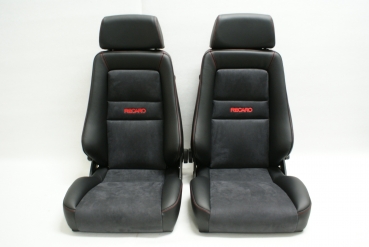 RECARO SPECIALIST S PAAR LEDER-ALCANTARA NEU BEZOGEN