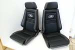 RECARO SPECIALIST M LEDER-DEFENDER STOFF PAAR NEU BEZOGEN